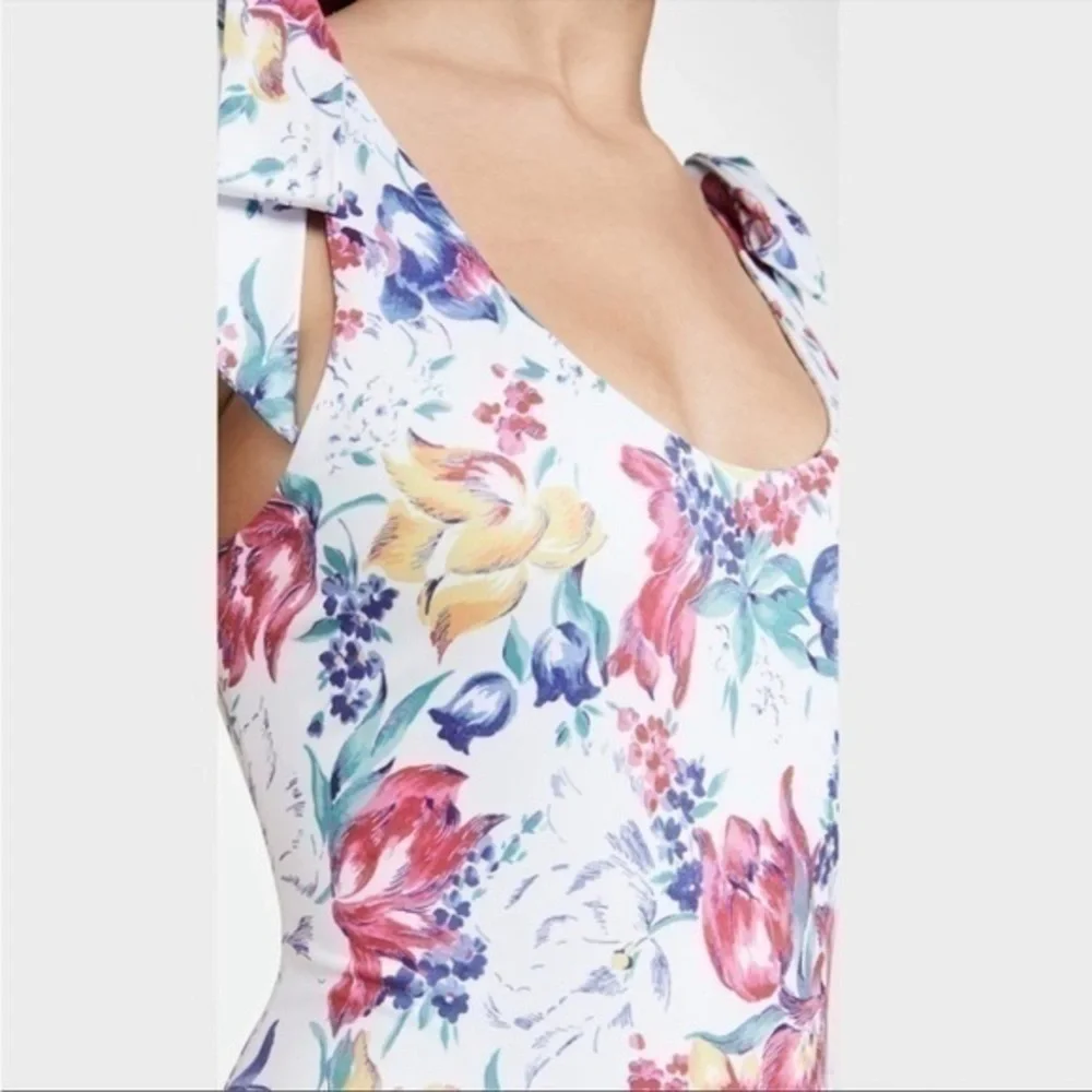 LoveShackFancy One Piece Swimsuit Posy Floral NWT